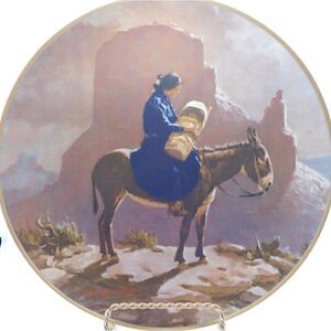 Navajo Madonna Collectors Plate